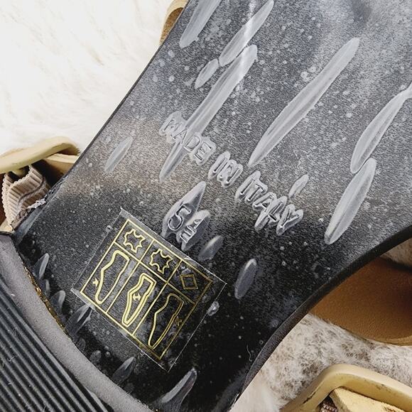 NEW Everlane The Modern Wrap Italian Leather Sandal Tan Suede - Picture 9 of 11